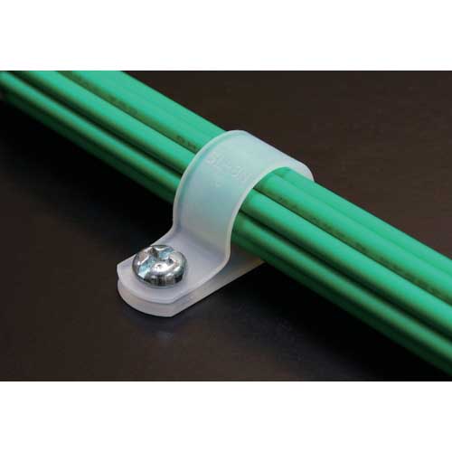 品川商工 ナイロンクリップ 100個入り 固定時の内径外穴21.3mm SL-14N