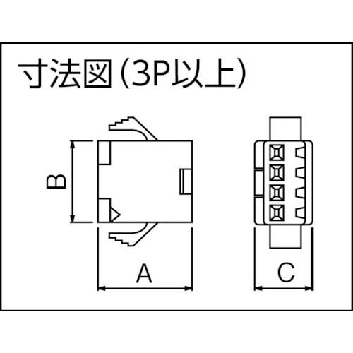 JST SMコネクタ用ハウジング プラグ 100個入り SMP-04V-NC