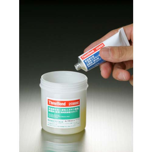 THREEBOND エポキシ樹脂 接着剤 TB2088E 100g 本剤+硬化剤セット 熱時高接着力タイプ(2088EG)