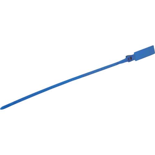 TRUSCO セキュリティータイ長さ238mm 表示可能タイプ 青 100本入 TSCTH240-B