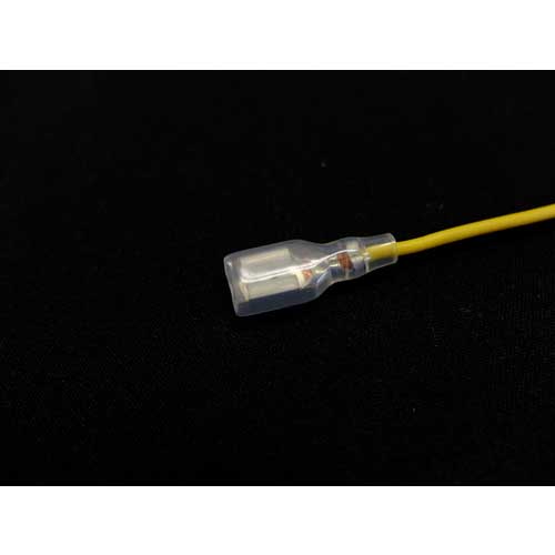 TRUSCO 平型端子用絶縁キャップ250型用 内径3.2Φタイプ 50個入 ZCB250-3.2-50