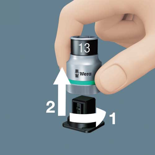 Wera 8790 HMB HFソケット 3/8 12.0mm 003746