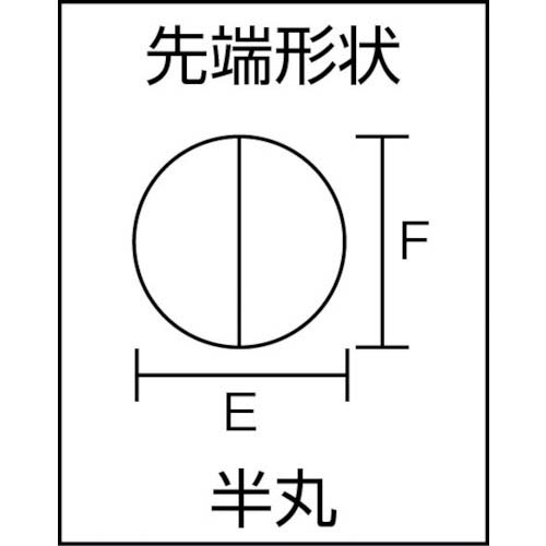KNIPEX ロングノーズプライヤー 半丸 プラスチックハンドル 160mm 3021-160