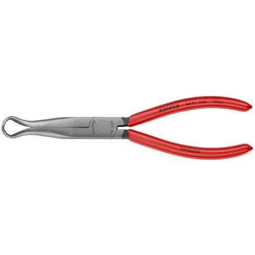 KNIPEX メカニックプライヤー 45°先曲がり プラスチックハンドル 3891-200