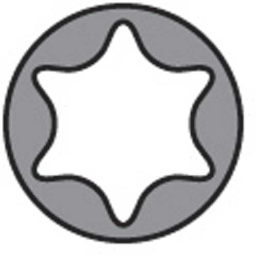 TONE インパクト用ヘックスローブソケット トルクスソケット E12 先端寸法11.13mm 3ATX-E12