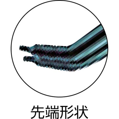 KNIPEX 軸用リングプライヤー45度 10-25mm 4631-A12