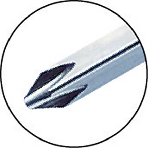 VESSEL 角長軸ドライバー 6603(+)3×450 6603-3-450