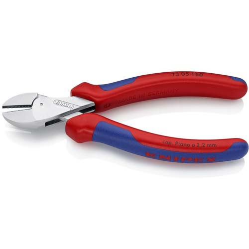 KNIPEX コンパクトニッパー X-CUT クロムメッキ仕上げ 7305-160