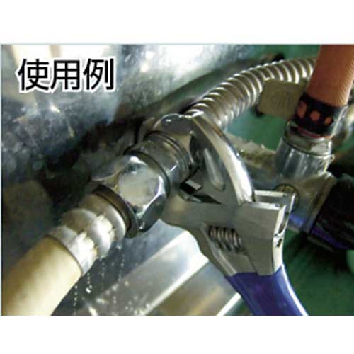 TOP 薄型軽量ワイドモンキレンチ ショートエコワイド 口開寸法8〜38 HY-38S