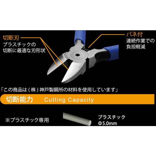 TTC KingTTC プラニッパー No.4 全長117mm PN-115