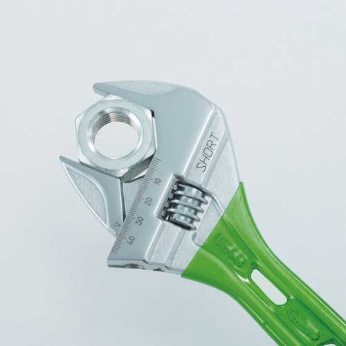 エビ ポケットモンキーレンチ グリーン 185mm UM48SG