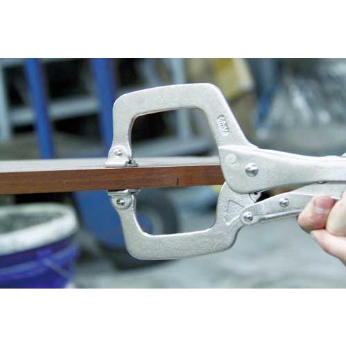 KTC ロッキングプライヤスイーベルパッドクランプ 最大口開き45mm 150SP