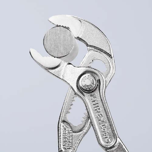 KNIPEX ウォーターポンププライヤー コブラ ソフトプラスチックハンドル 125mm 8703-125