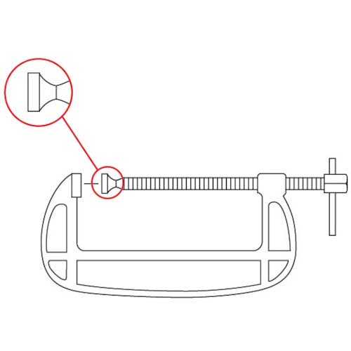 スーパー シャコ万力用 アダプター CCA200