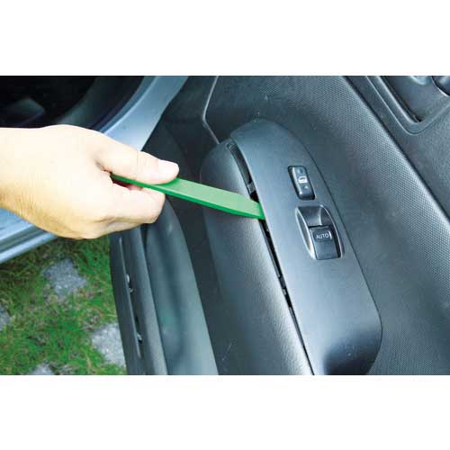 TONE 車輌整備用工具(内装関連) クリップリムーバー 全長180mm 面幅20.5mm CLR-309