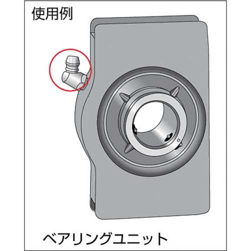 AZ グリースニップル真鍮 90-1/8PT 3個入 GB707の通販｜現場市場