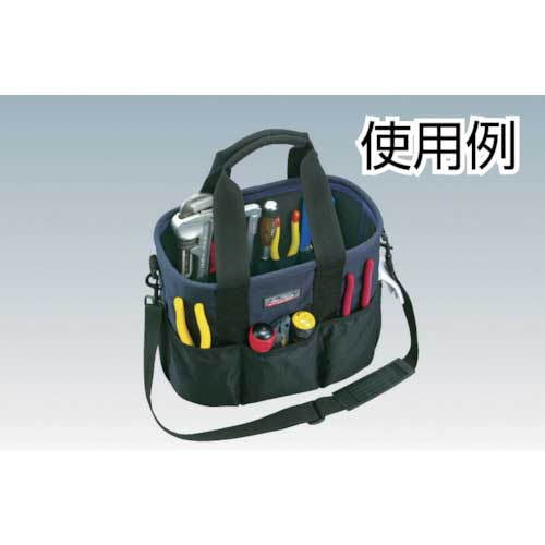 RING STAR ミスターツールバッグMB-360Uブラック/ブルー MB-360U-BK/B