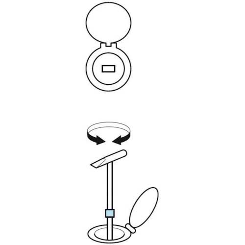 SANEI 止水栓キー 折 U型 乙式(長方形)止水栓用 PR311A
