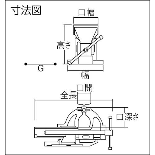 TRUSCO ダクタイルリードバイス 200mm SLV-200N