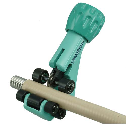 スーパー ステンレスフレキ管専用カッター(単山のコルゲート管用)切断できるフレキ管 外径(呼び):8〜32(8A〜25A) TC105NF