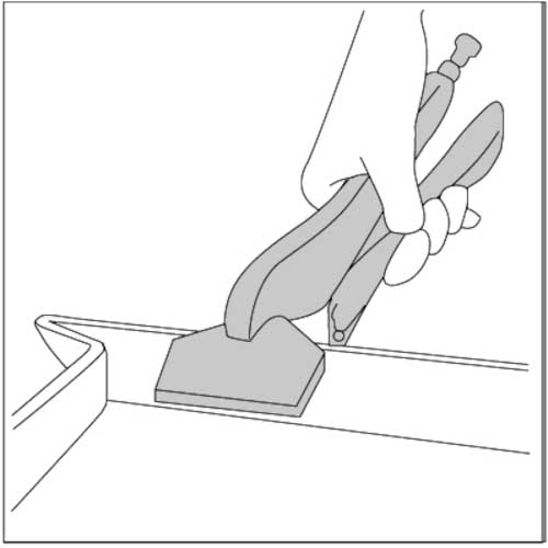 エビ バイスプライヤー 板金用 197mm VB200N