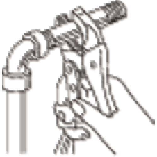 エビ バイスプライヤー カーブタイプ 178mm VM175