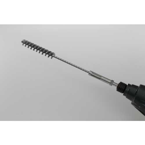 TRUSCO 六角軸スパイラルホールブラシ ワイヤー鋼線 14.5mm 下穴径 6HB 