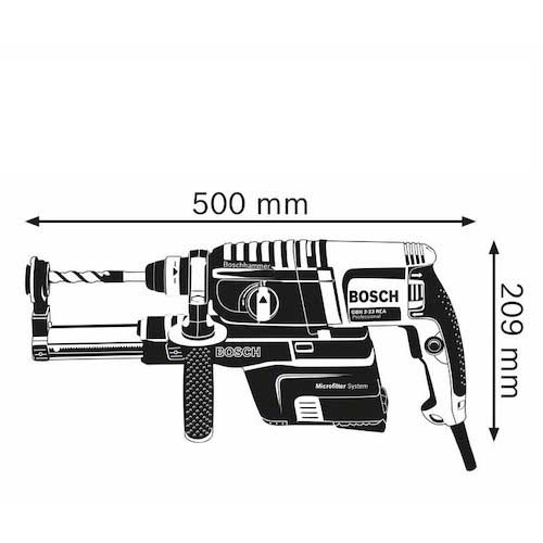 ボッシュ 吸じんハンマードリル(SDSプラス) GBH2-23REA