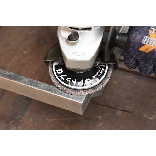 TRUSCO GPトップα ねじ込み式 ジルコニア Φ100 10枚入 100# GP100ALZ