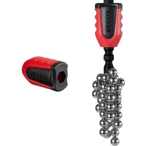 VESSEL トーションビット 段付サキスボビット ネジマグキャッチャー付 +2×100mm (1本) NMCS16210