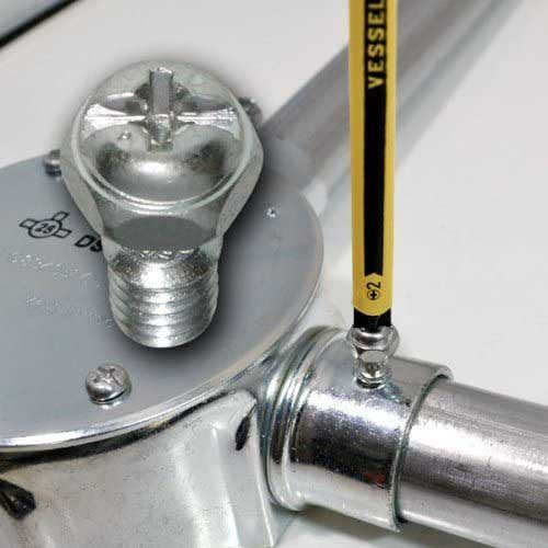 VESSEL 段付プラマイビット No.PS162110(PS2×φ5.5×φ6×110) (1本=1PK) PS162110