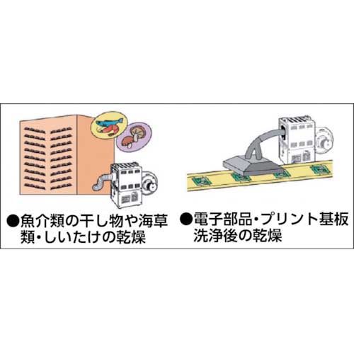 Suiden 熱風機 ホットドライヤ 2kw SHD-2F2の通販｜現場市場