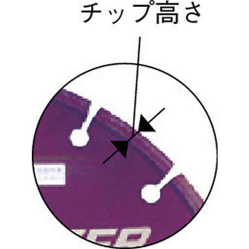 エビ ダイヤモンドカッター レーザー (乾式) 鋳鉄管・コンクリート用 300mm SLT305