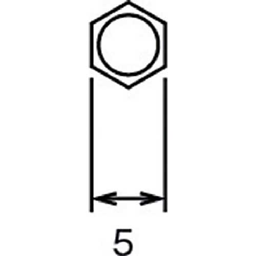 近江 六角5 溝14差込 ヘキサゴンビット H3 全長100 V14XH3-100