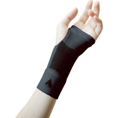 興和 バンテリンサポーター 手首用 S ブラック 24732