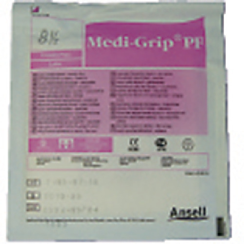 【廃番】アンセル クリーンルーム用手袋 滅菌タイプ メディグリップ35267(40双入) 6.5 35267-6.5