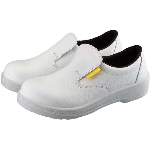 シモン 安全靴 静電靴 短靴 スリッポン 7517白静電靴 25.0cm 7517WS-25.0
