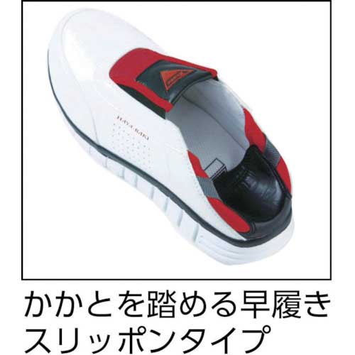 XEBEC セフティシューズ 85128 ホワイト 25.0CM 85128-32-250