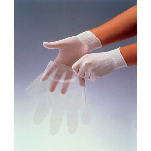 SHOWA キュープインナー手袋20枚入 B0905 フリーサイズ ホワイト