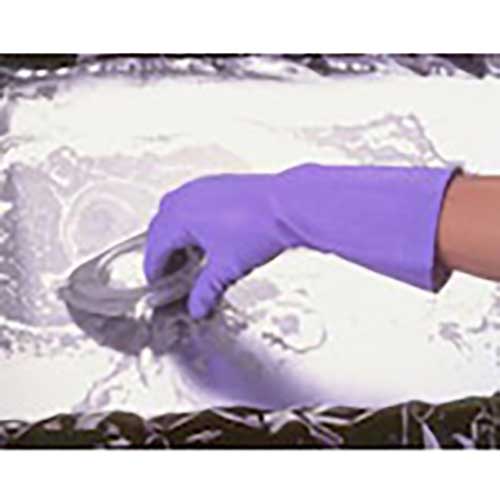 SHOWA 塩化ビニール手袋 ナイスハンドミュー厚手 ピンク Sサイズ NHMIA-SP