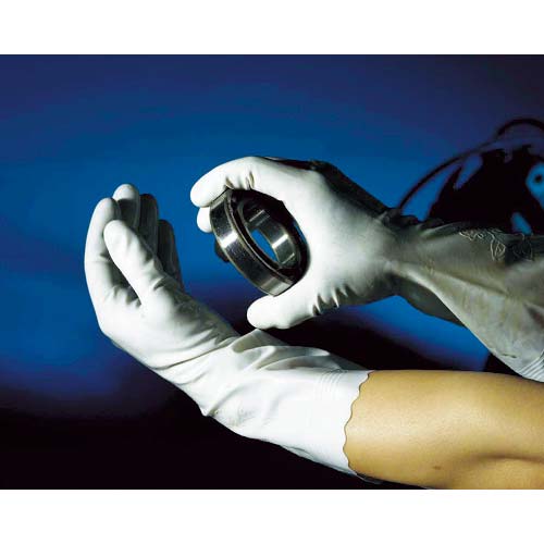 SHOWA 塩化ビニール手袋 No130ビニトップ薄手 ホワイト Lサイズ NO130-L