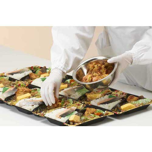 SHOWA ニトリルゴム使い捨て手袋 No884 ニトリスト・ホワイト 100枚入 Sサイズ NO884-S