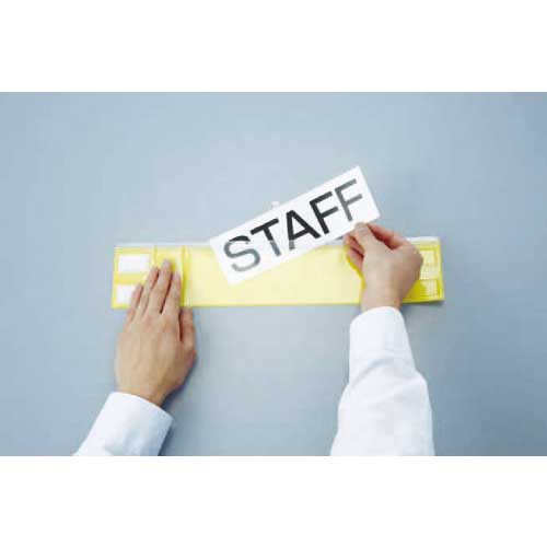 TRUSCO ファスナー付腕章(クリップタイプ)赤 T848-58