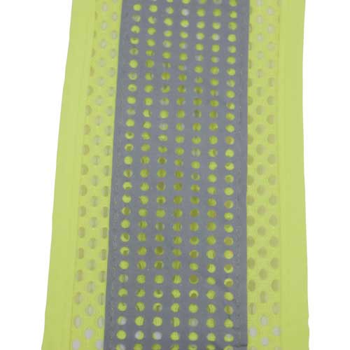 TRUSCO メッシュ安全ベスト オレンジ*イエロー TMV-OY