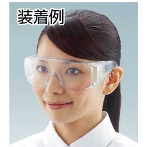 TRUSCO まとめ買い 一眼型セーフティグラス レンズ透明 1Pk(箱)10個 TSG3310P