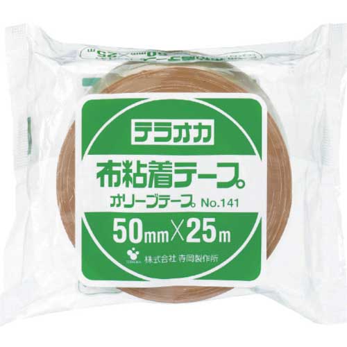 TERAOKA オリーブテープ NO.141 100mm×25M 141 100X25