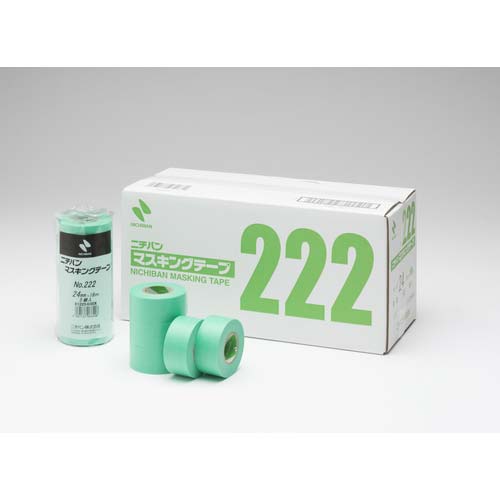 ニチバン マスキングテープ 222-24 24mm×18m(5巻入り) 222H-24