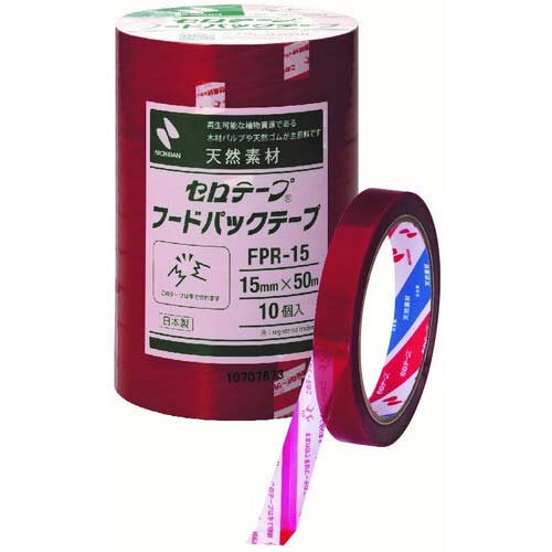 ニチバン フードパックテープ FPR-15 15mmX50m