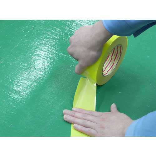 パイオラン ラインテープ 25mm×50m 白 L-10-WH-25MM