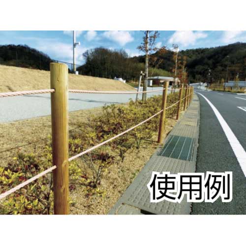 TRUSCO 麻ロープ 3つ打 線径6mmX長さ20m R-620A